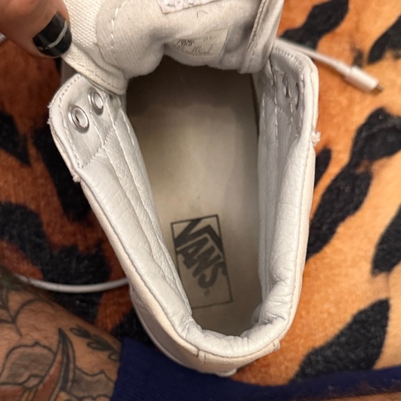 Vans Classic White High-Tops - Picture 9 of 10